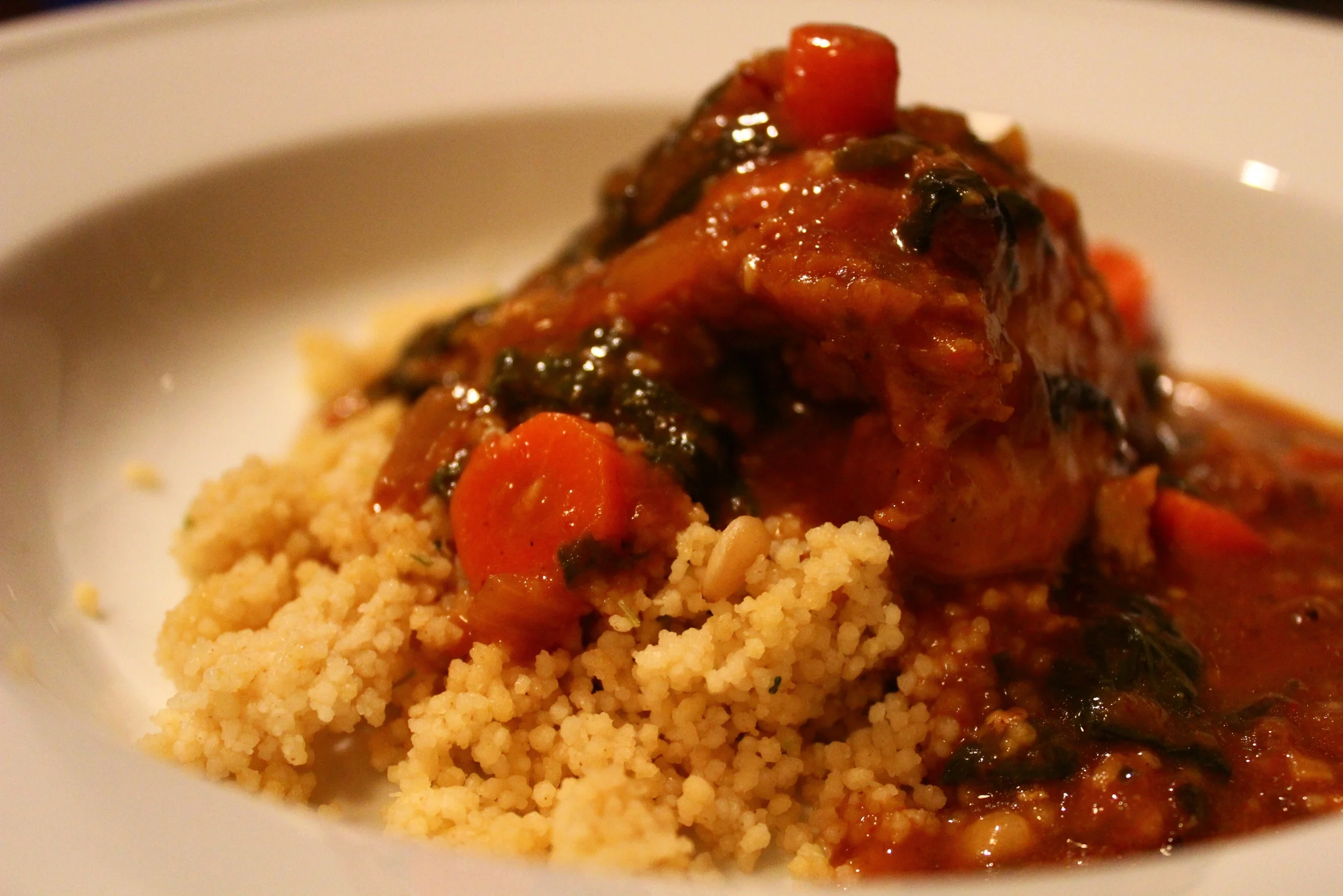 Coconut Curry with Spinach