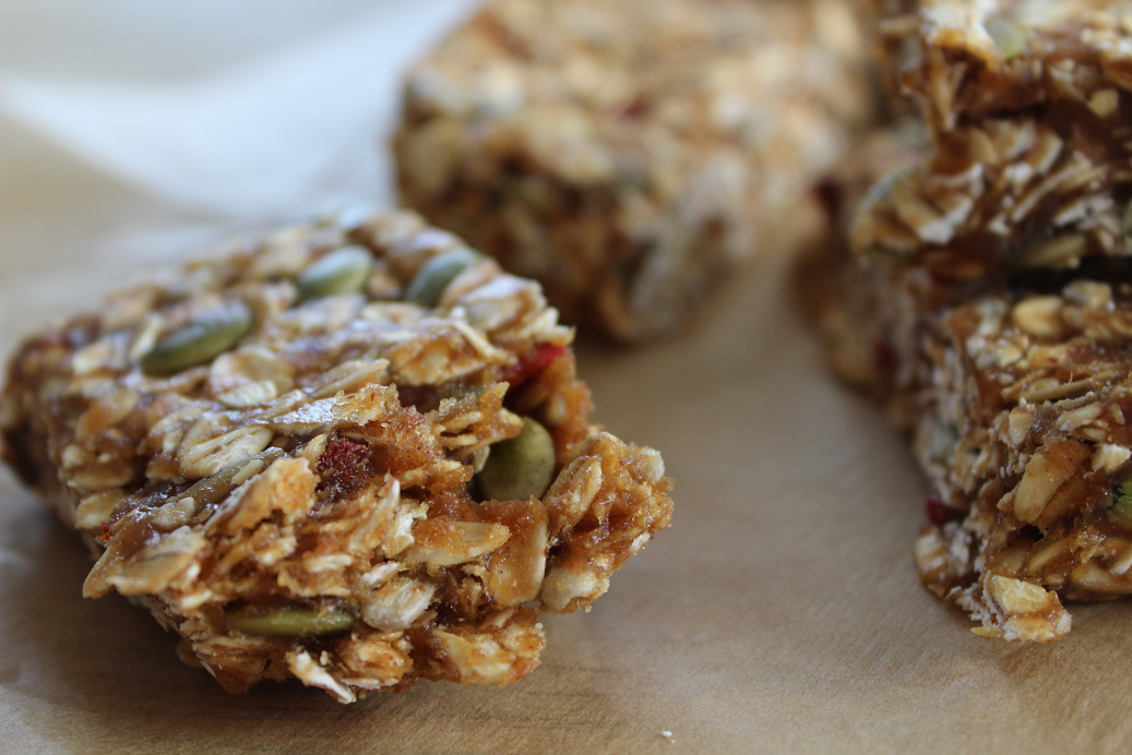 The ultimate healthy snack and breakfast meal prep recipe to keep you energized and satisfied! Chewy Trail Mix Bars (Raw, Vegan) is simple, quick, and easy!