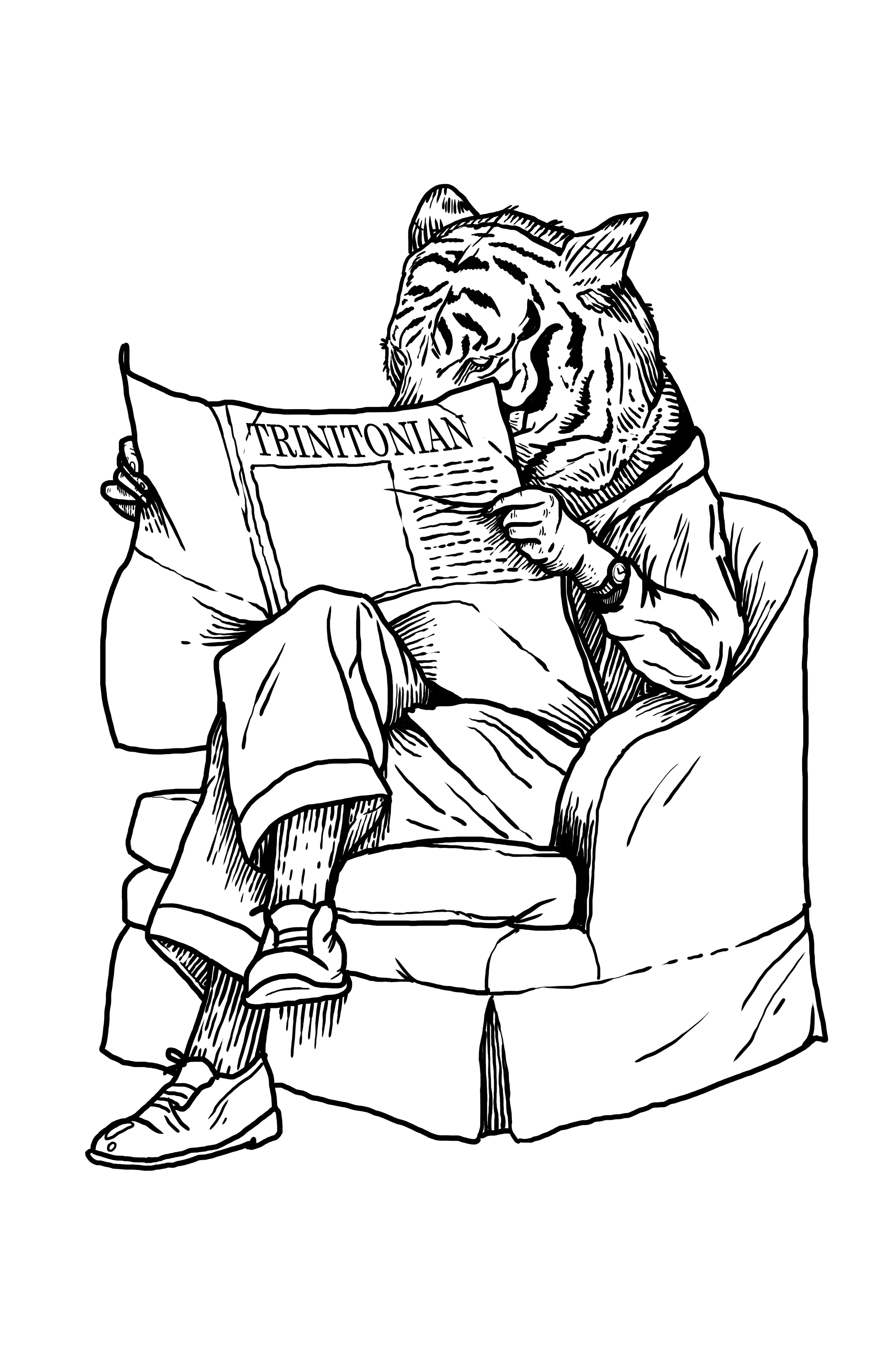 T-Shirt design for the Trinitonian