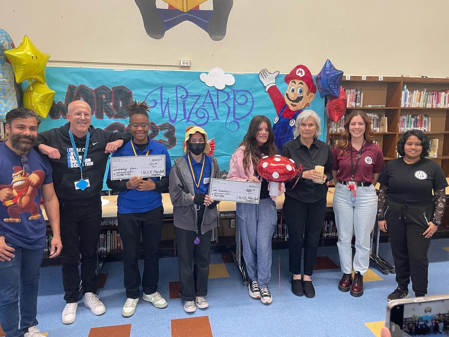 WORD WIZARD 2023 between @irvingsteammagnetschool @bancrofthollywood and @lecontemiddleschool was an intense one! 

Congratulations to our Winners! 
1st Place : Bancroft &amp; Irving MS
2nd Place : Irving MS
3rd Place : Irving MS 

#lacerafterschool
