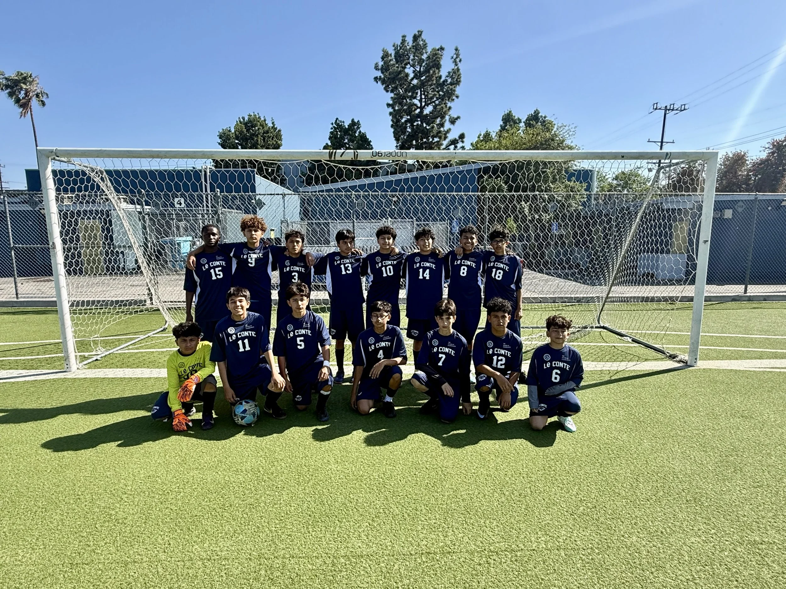 Le Conte Boys Soccer Team Spring 2026.jpeg