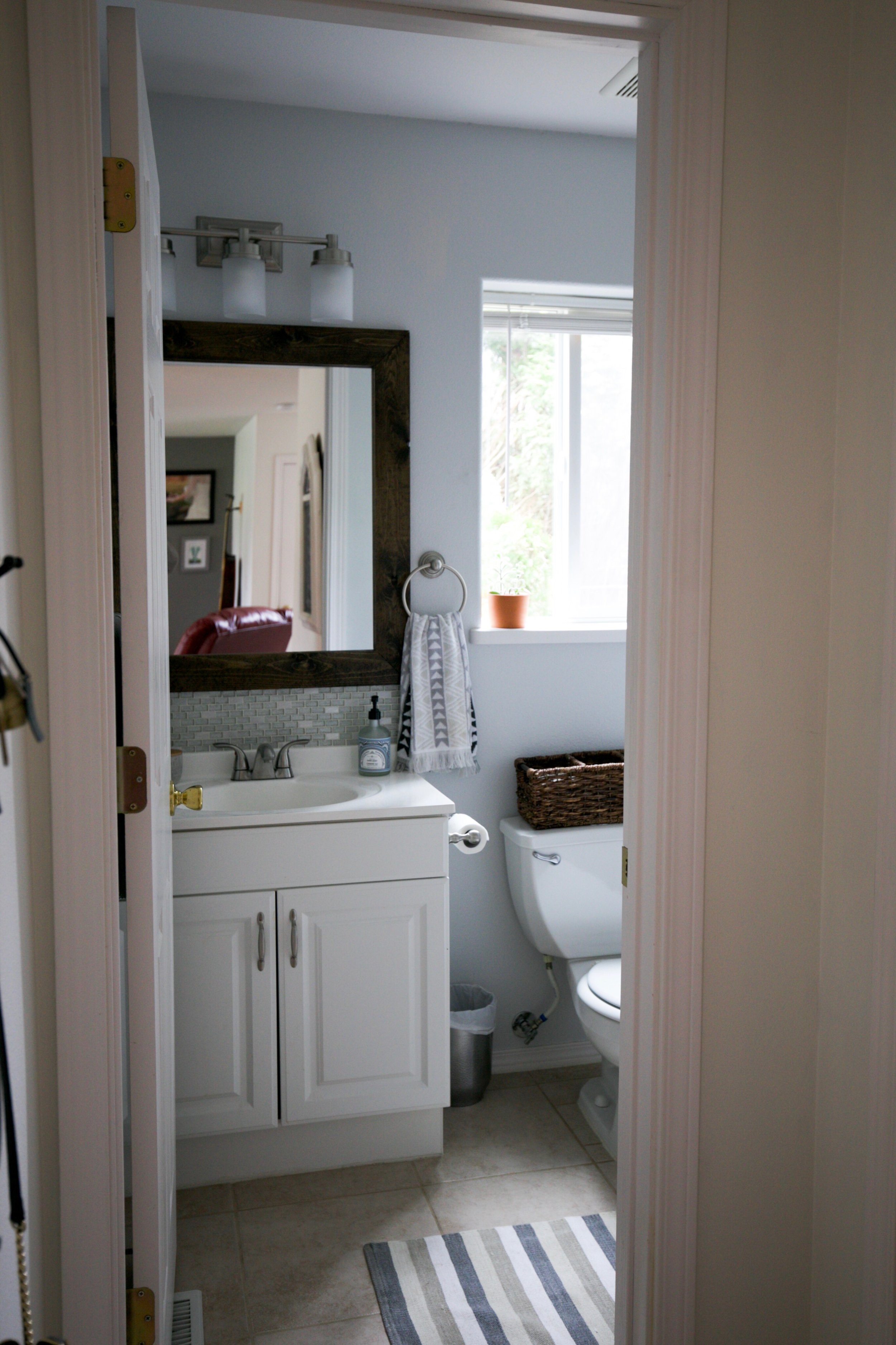 Powder Room Update | Forever Fuller