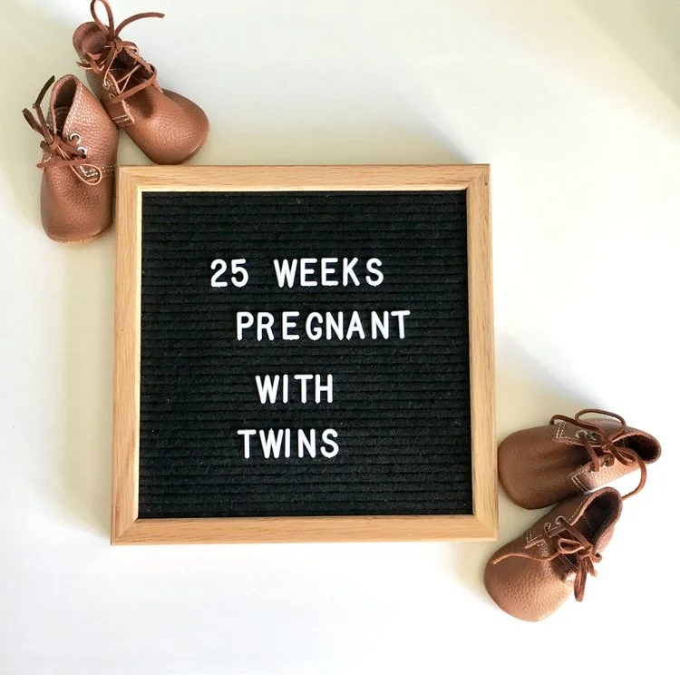 25 Weeks Pregnant with Twins 
