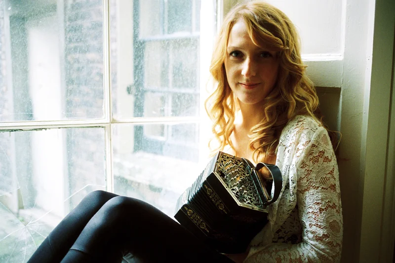 Caitlín Nic Gabhann, with Ciarán Ó Maonaigh, and Cathal Ó Curráin