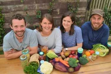 Local eco-warriors Hannah O'Malley, Ben Bushell, Kat Willcocks and Tim Morozgalski