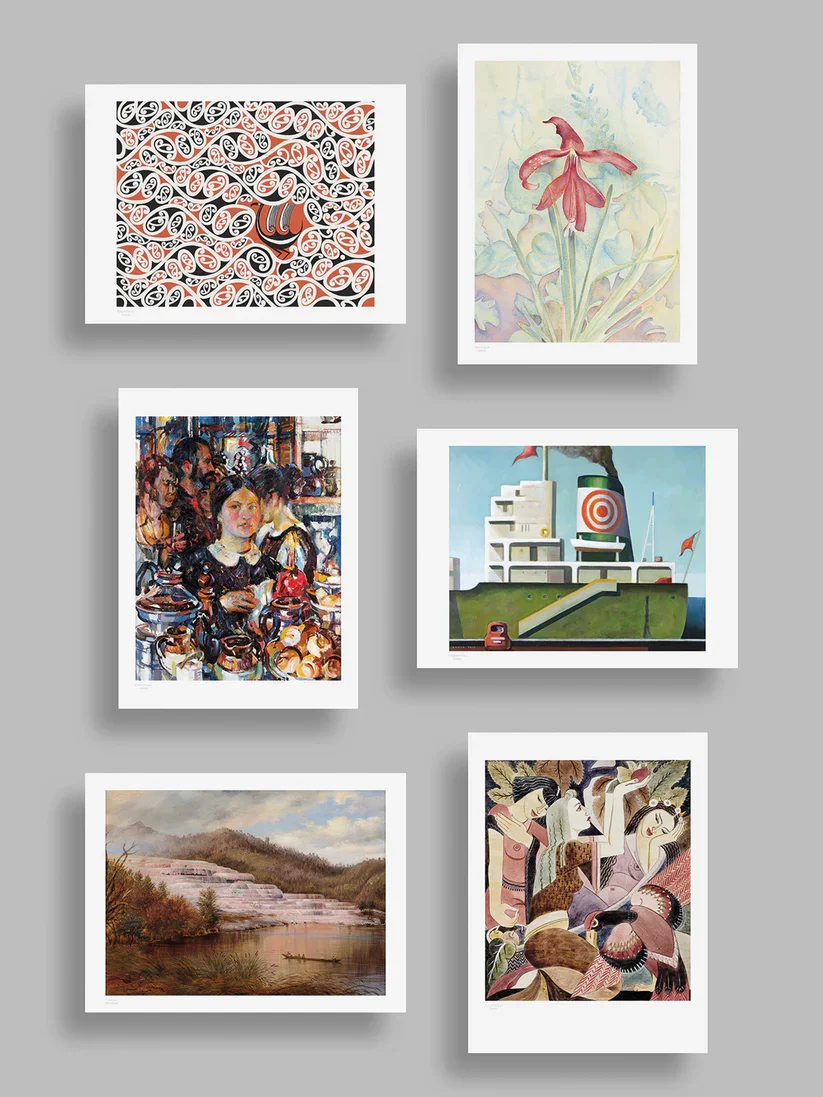 BNZ Multiples, Screenprint reproductions, Fabriano Artistico paper, 750 x 560mm