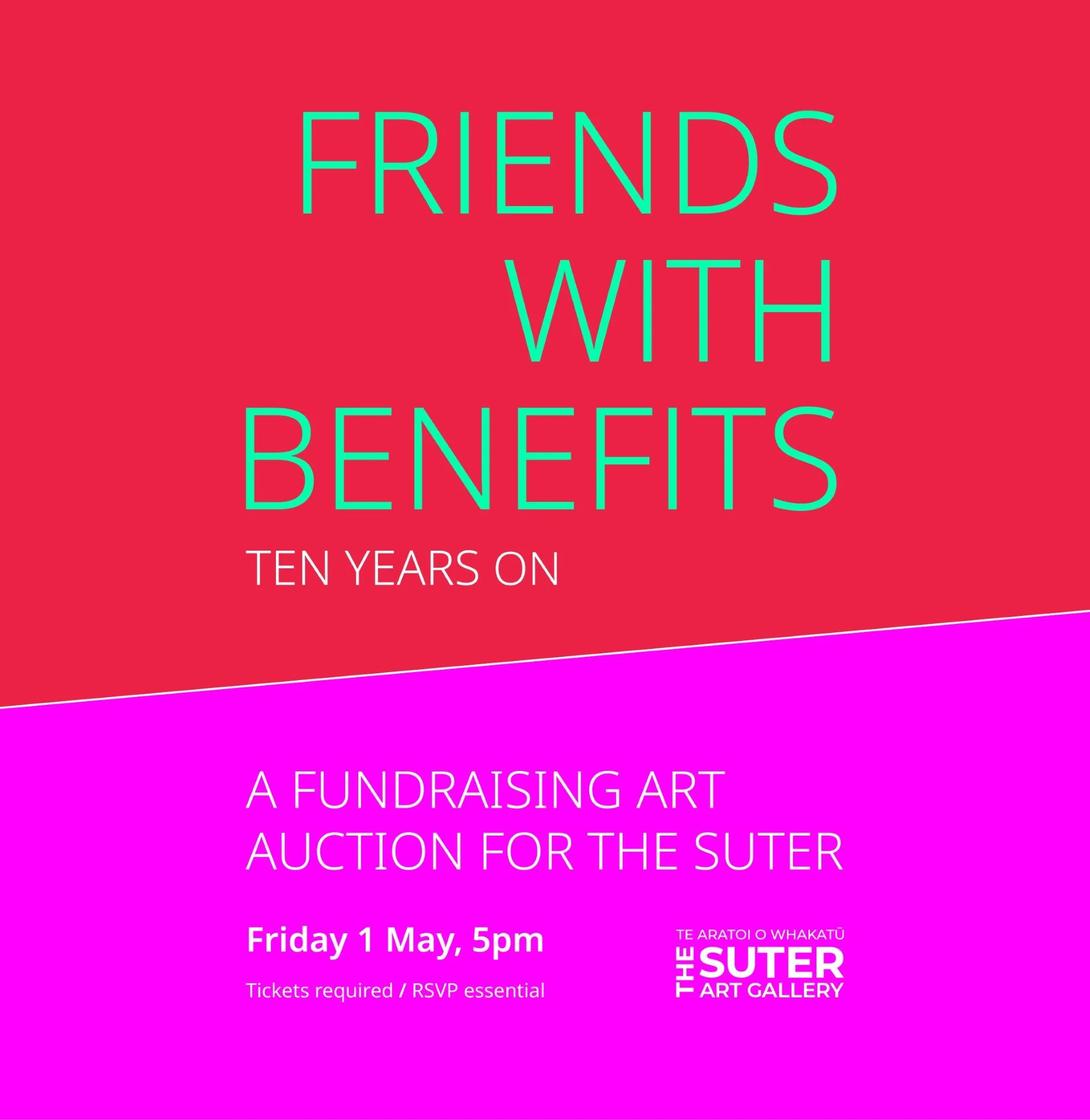 Friends with Benefits: A fundraising auction for the Suter