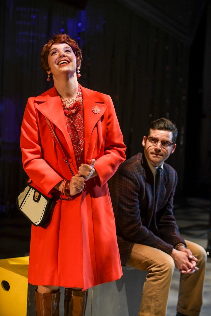 Ruby Day (Charity Hope Valentine) and Jeffrey Brian Adams* (Oscar Lindquist) in
San Jose Stage Company’s “Sweet Charity”
June 4–29, 2025