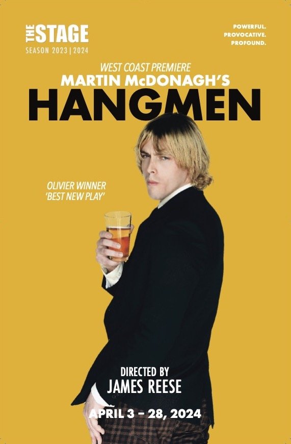 West Coast Premiere HANGMEN by Martin McDonagh | San Jose Stage Company ...