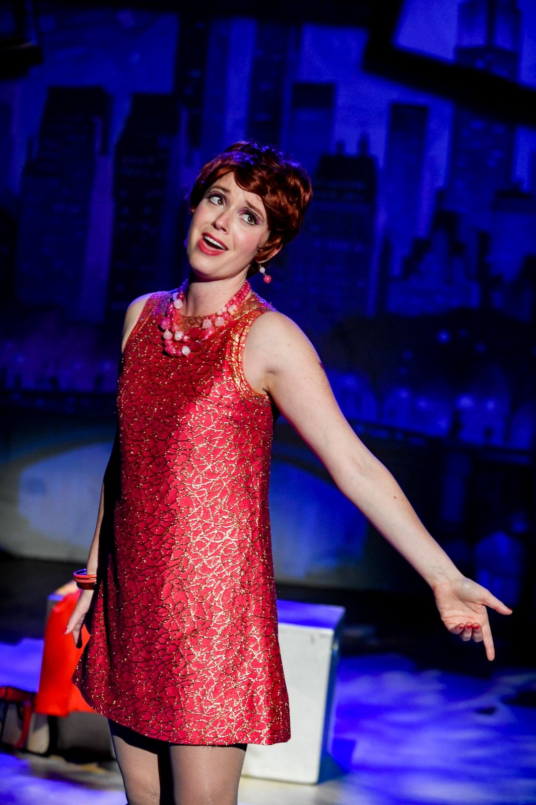 Ruby Day (Charity Hope Valentine) in
San Jose Stage Company’s “Sweet Charity” June 4–29, 2025
