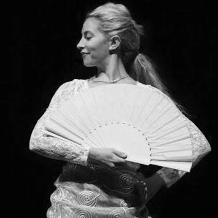 Genoveva, founder and artistic director of the Austin Flamenco Academy and Pink Flamenco Children's Dance Academy