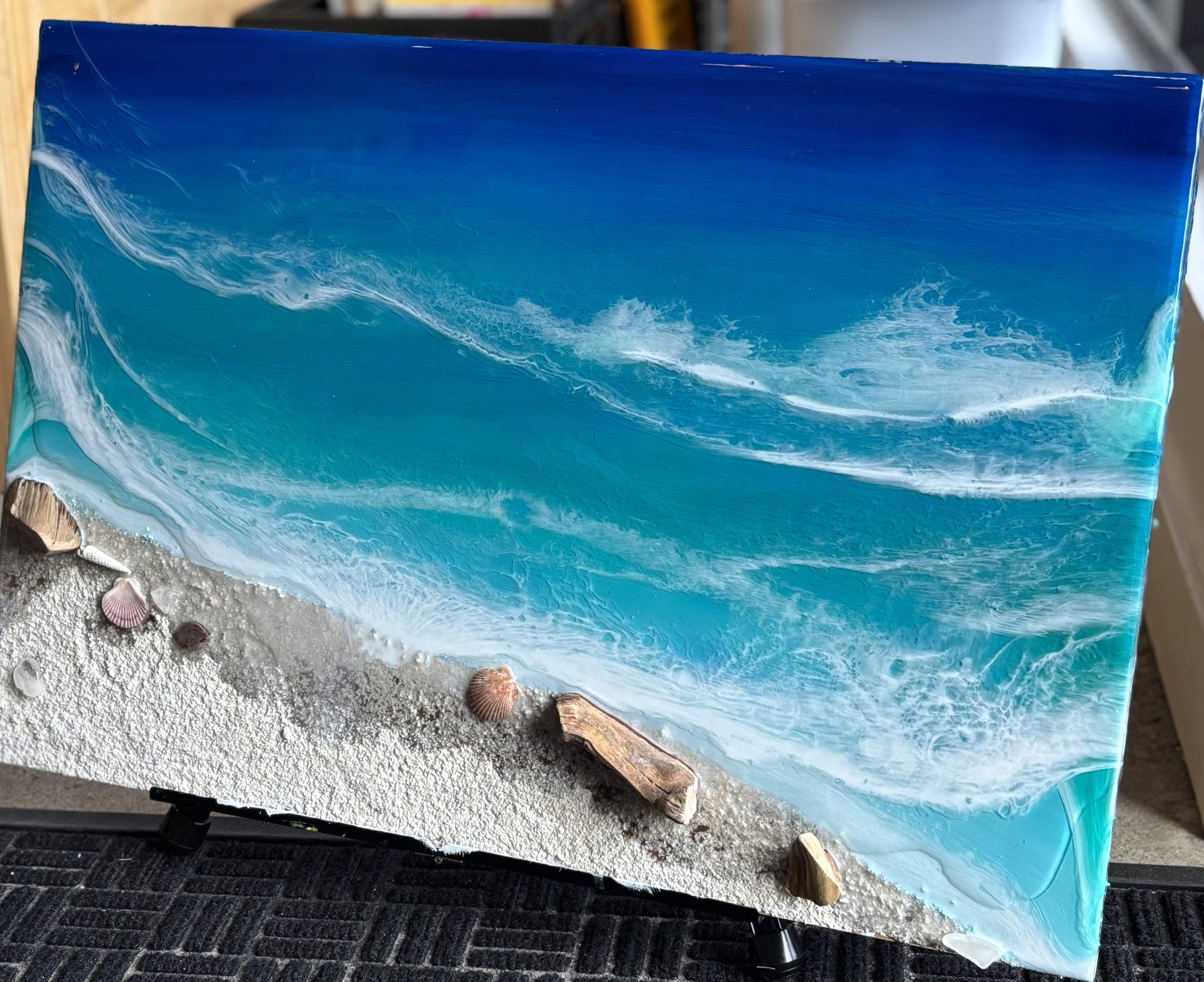 Resin Workshop - Sunset/Ocean Themed Wall Hanging