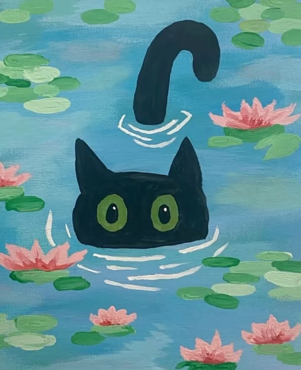 Family + Kids - Peekaboo Pond Kitty 