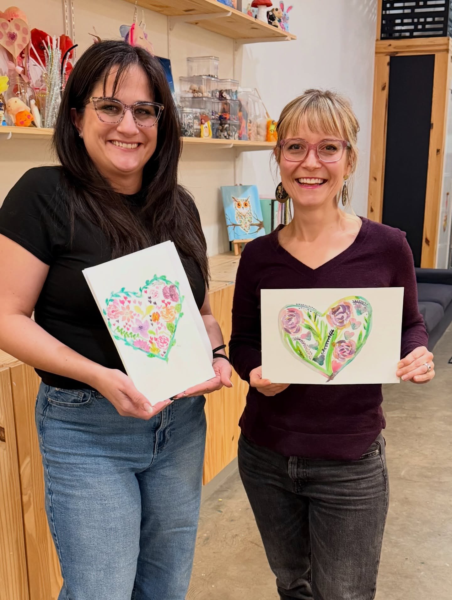 Love was in the brush strokes 💕🎨
Highlights from our Valentine&rsquo;s Watercolour Workshop - soft washes, cozy vibes, and so much creativity in the studio. Thank you to everyone who joined us and to the lovely @beautigurlzdesigns for collaborating