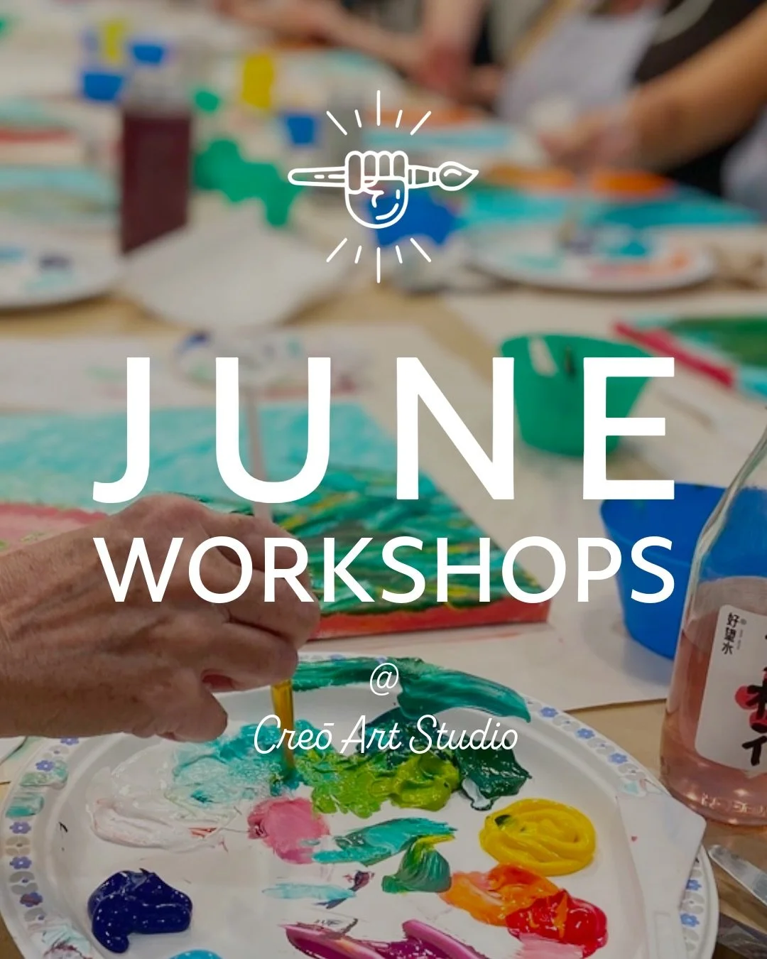 🎨 June is packed with creativity at Creō! 🌸✨

Looking for a fun night out, a creative date, or a chance to try something new? We&rsquo;ve got a fantastic lineup of hands-on workshops this month, with something for every skill level. No experience n