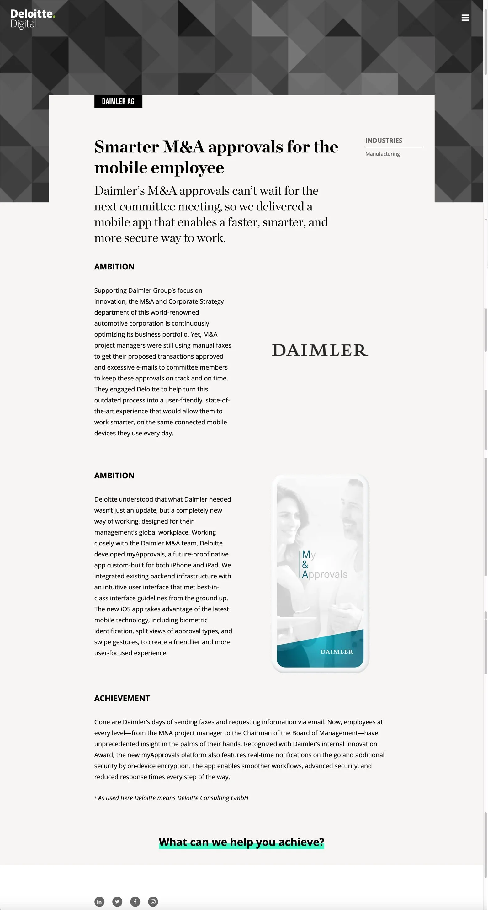 Smarter M&A approvals for the mobile employee