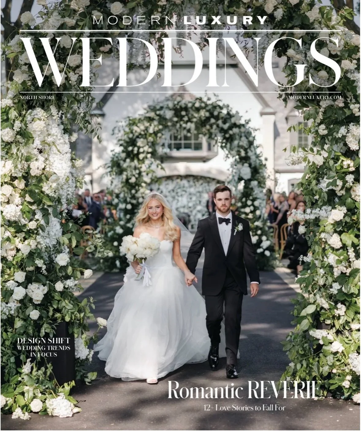 Congratulations to Abby &amp; Chris + Brucey on having your exquisite wedding beautifully featured 🐕&zwj;🦺🔔🥂. 

NORTH SHORE REVERIE Modern Luxury
Weddings North Shore (NS) 2026
Summer edition. @modluxweddingschi @nsmodernluxury 

Creative team:
@