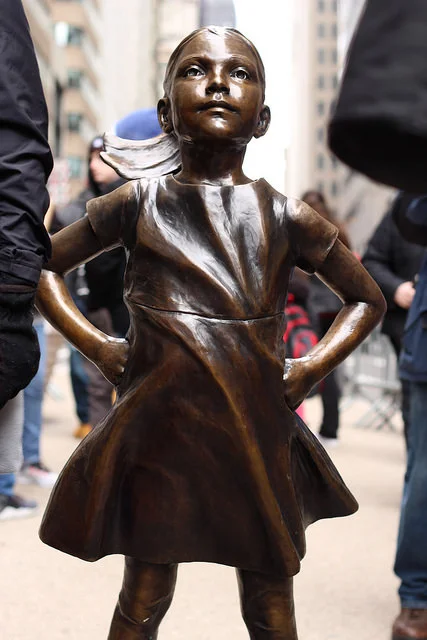 Fearless Girl, Photo by Shinya Suzuki