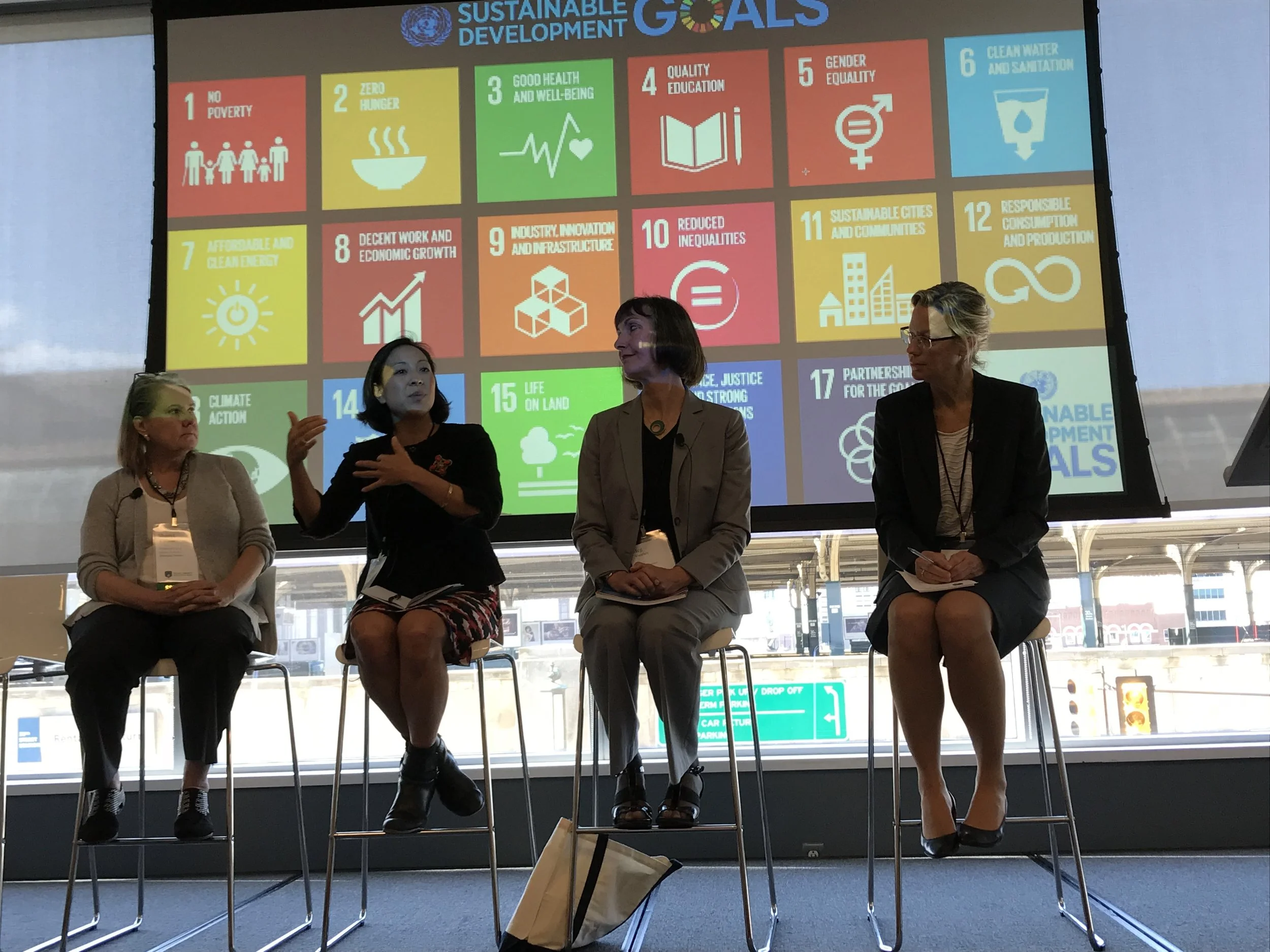 Sherryl Kuhlman, Esther Pan Sloane, Meg Voorhees & Karen Wilson - Total Impact Philadelphia 2018