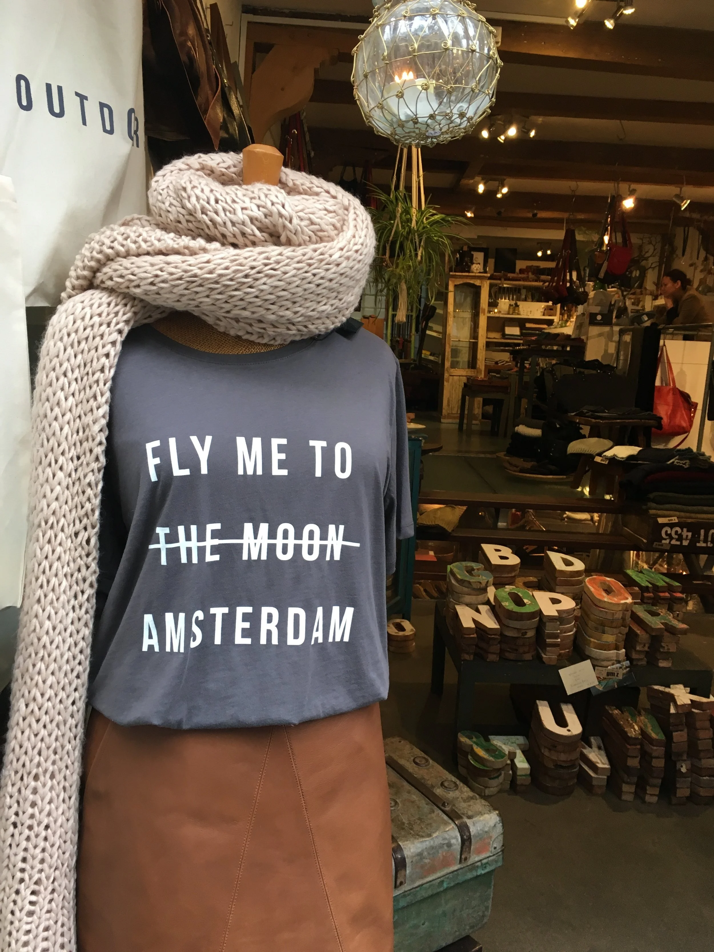 ~See you next time Amsterdam! (I should have bought this shirt...)