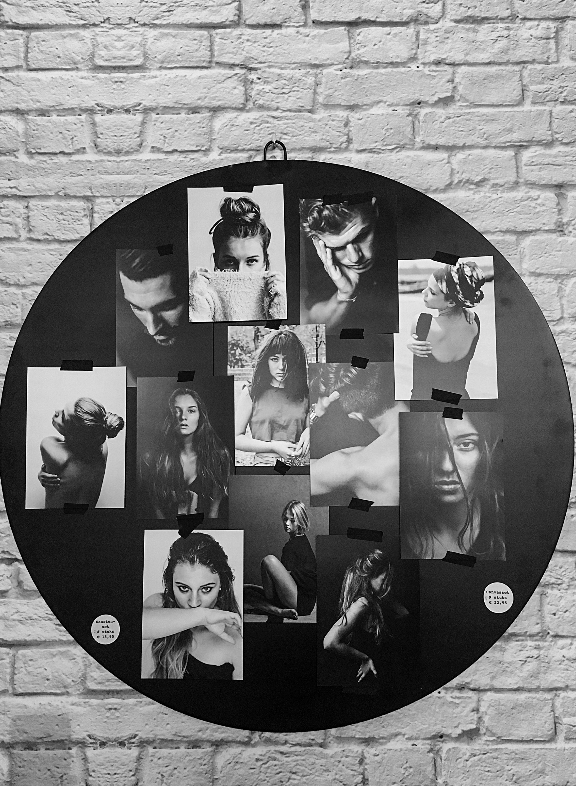 ~Love these women & men posters from Via Martine - Here the cards are displayed at Loods 5 .
