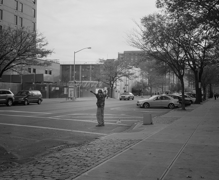 Untitled, Guy In Street of Harlem