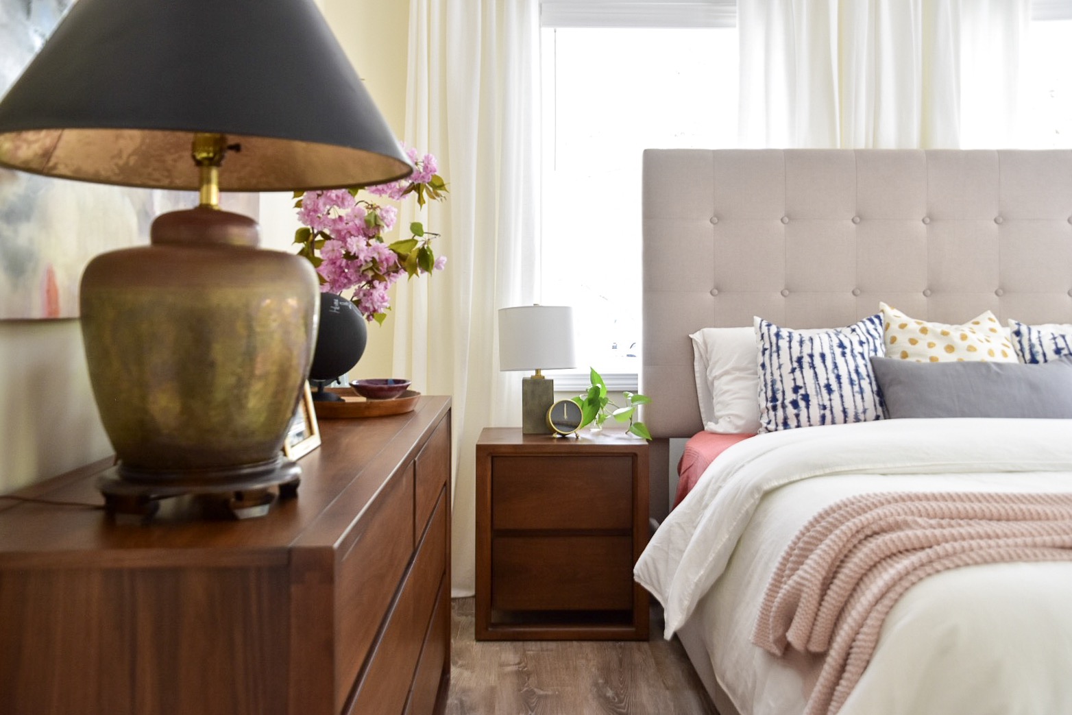 Habitat For Humanity X Raymour Flanigan Master Bedroom Reveal