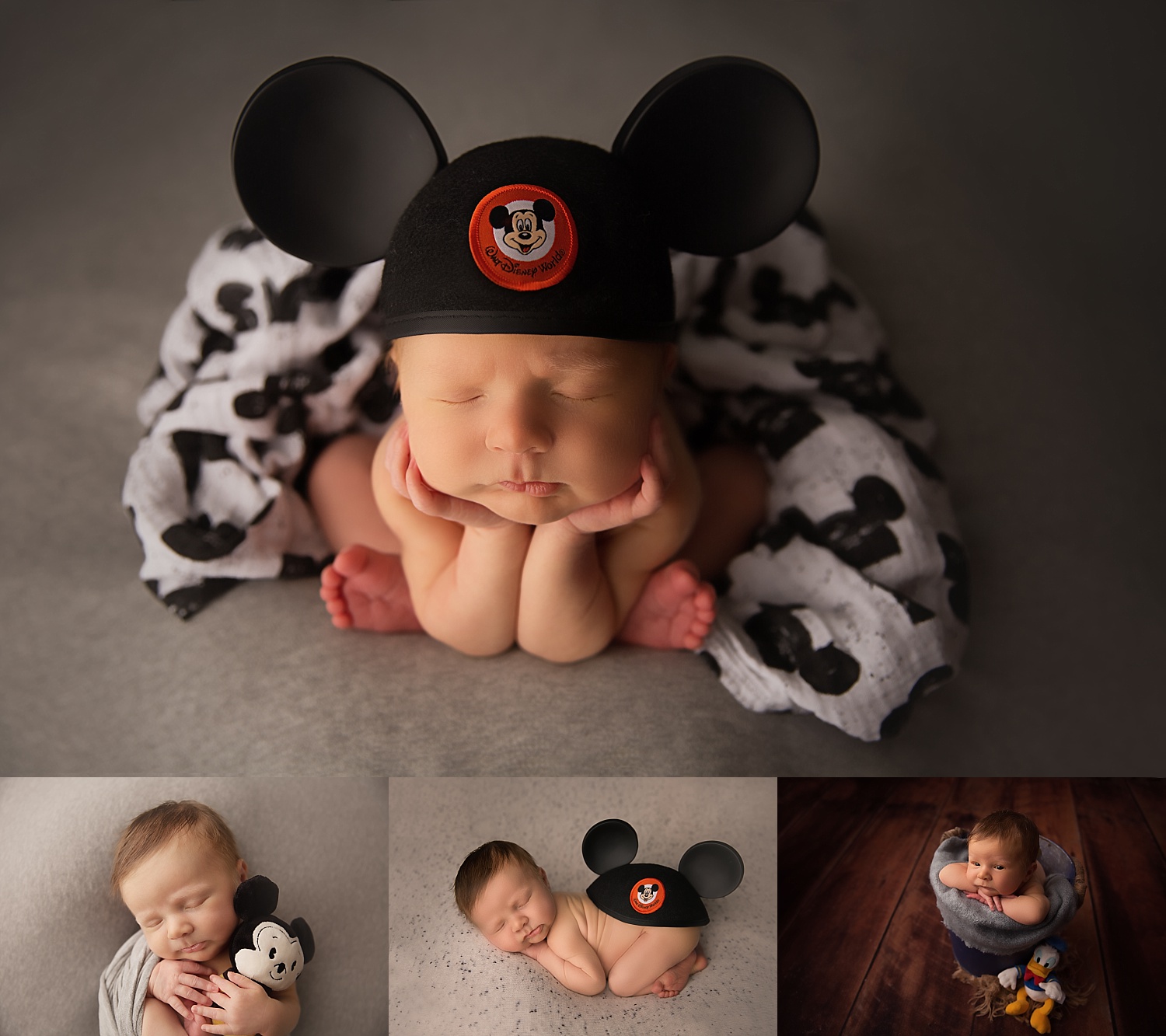 disney newborn photography