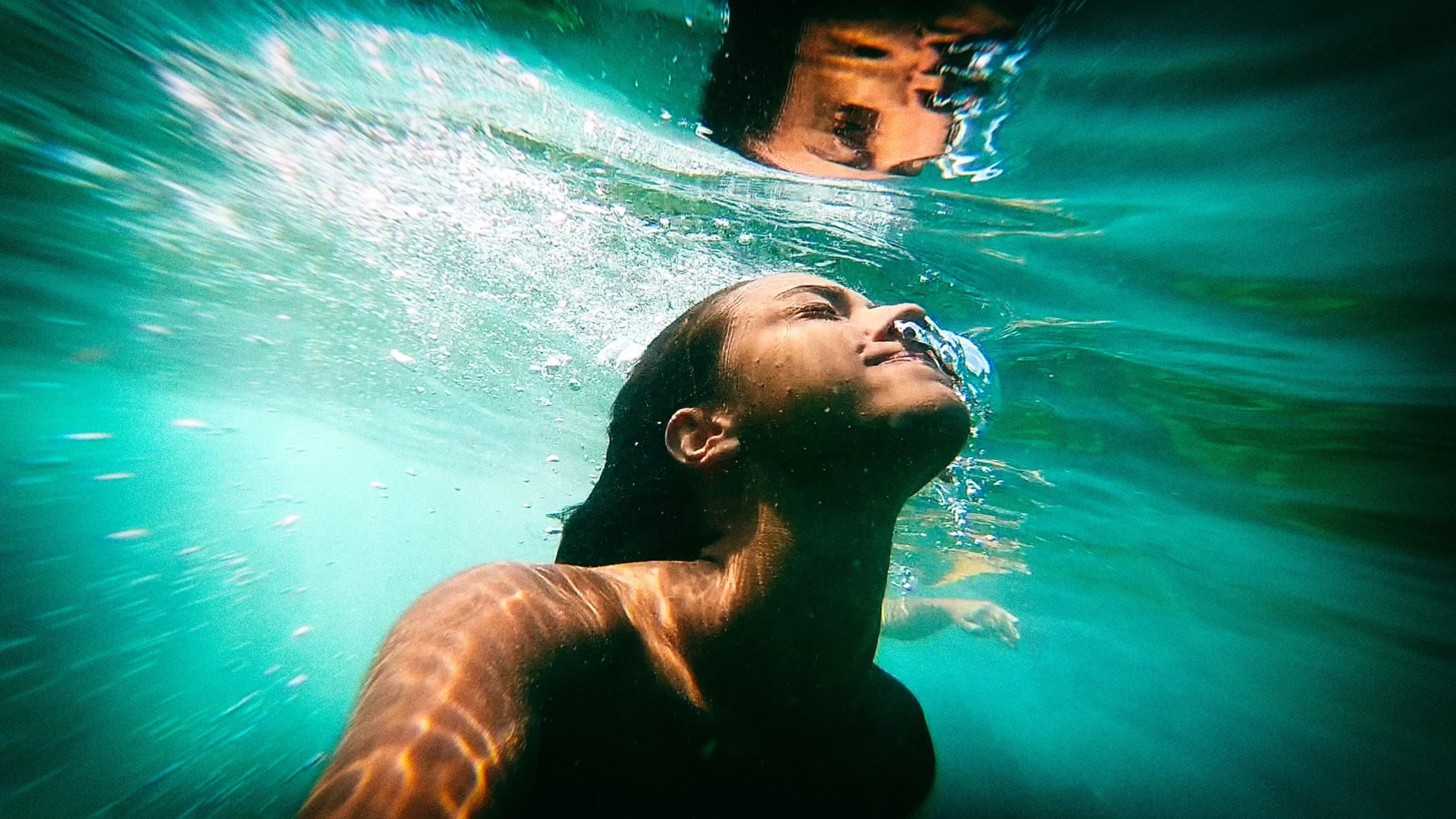 Breathing 9 - Twisting and rolling in water