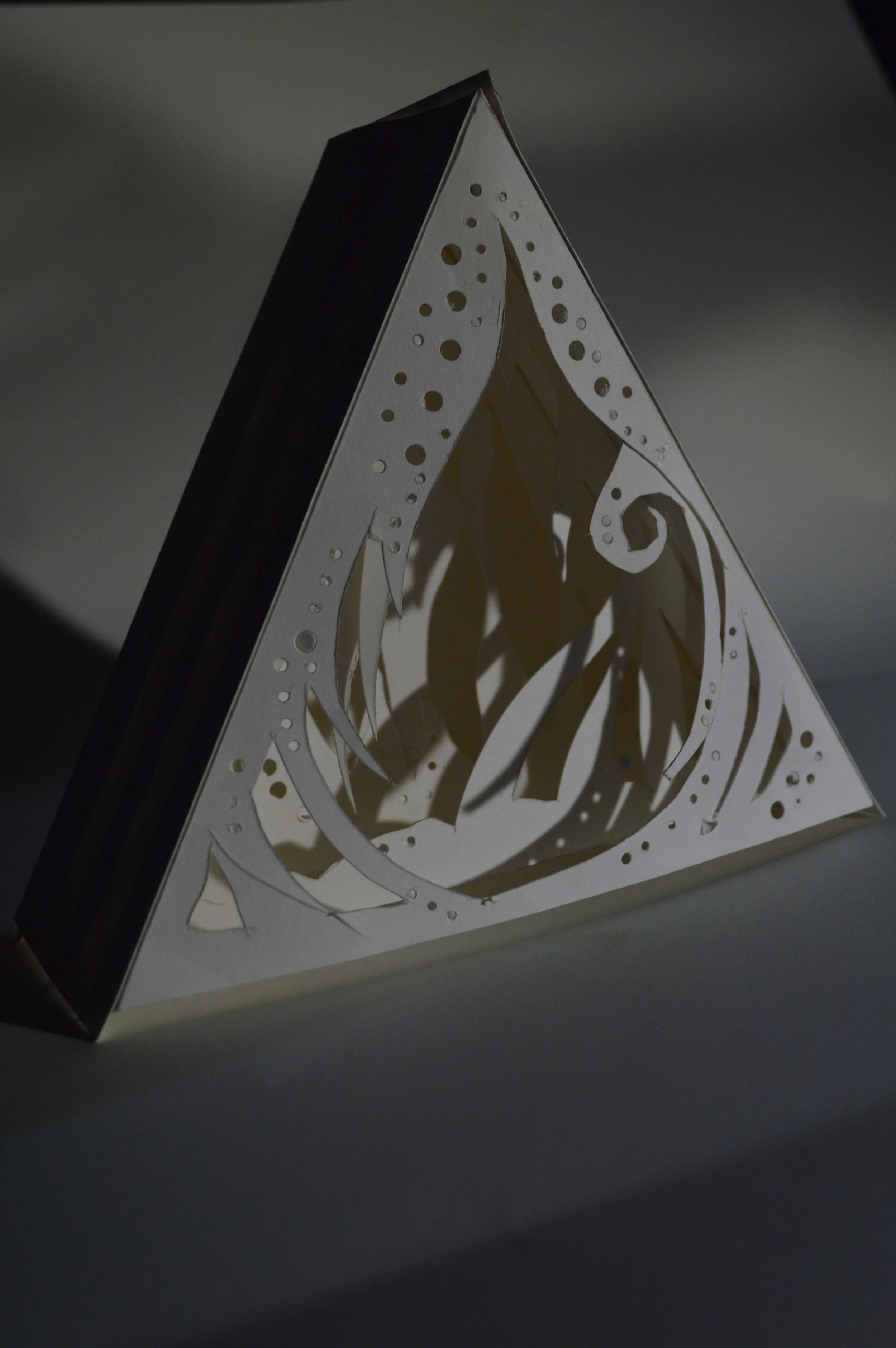   hand-cut tunnel book, 2017  