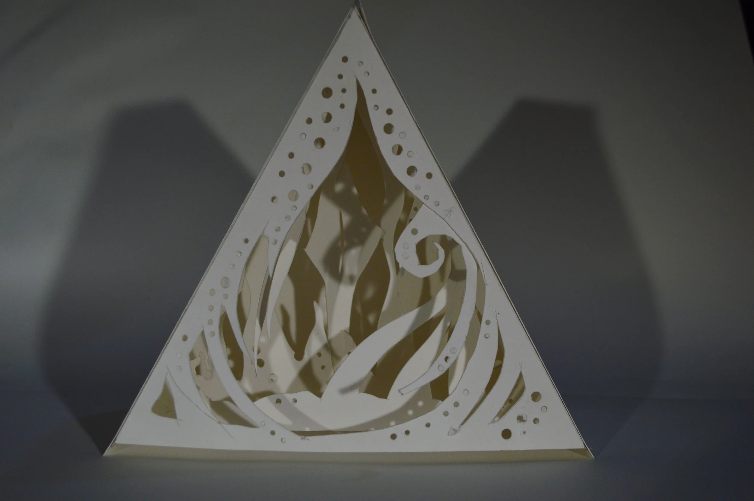   hand-cut tunnel book, 2017  