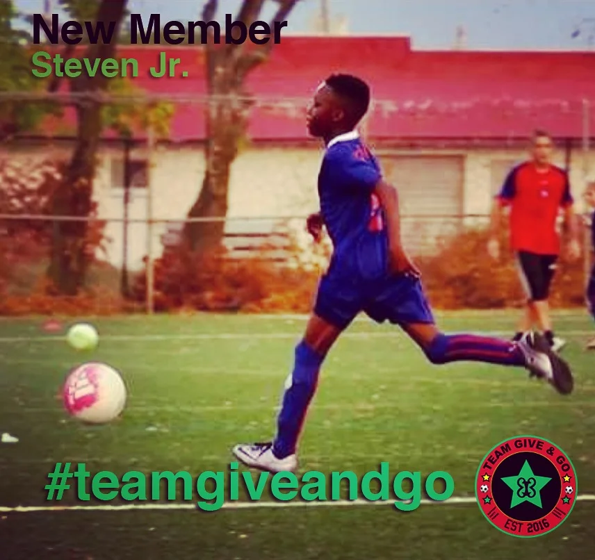 Steven Jr on the run