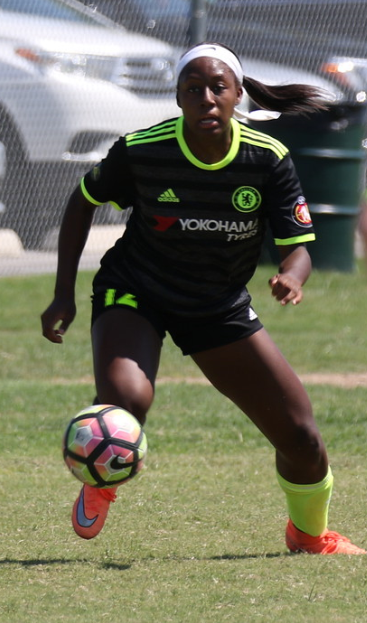 Marissa Gray plays for Solar Soccer Club in Dallas Texas. 