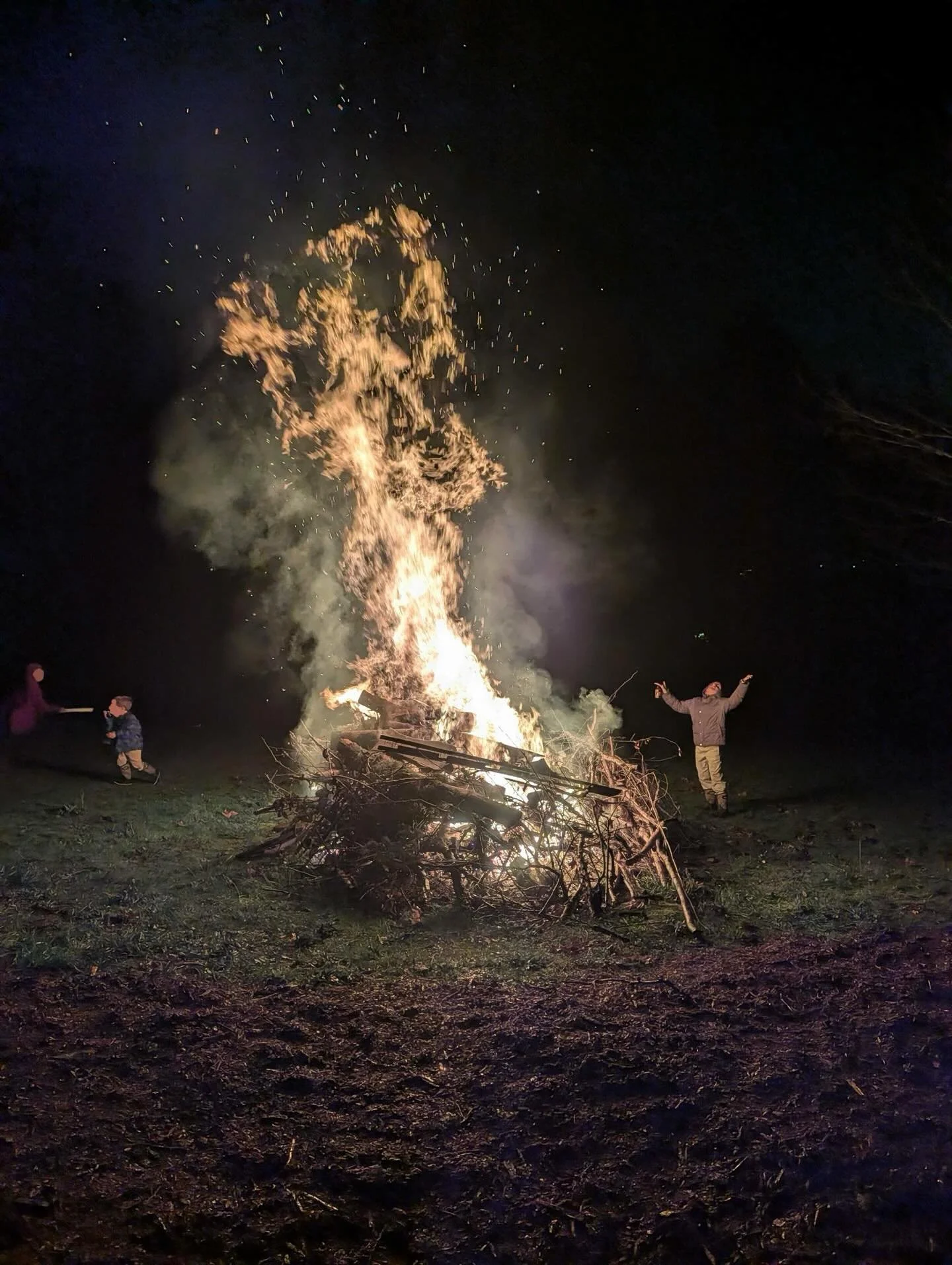 Our Solstice celebration is one of our longest running and most beloved traditions at @greengrovecohousing . 

A joyful night together as we say goodbye to the shortest day and revel in the sun&rsquo;s return.