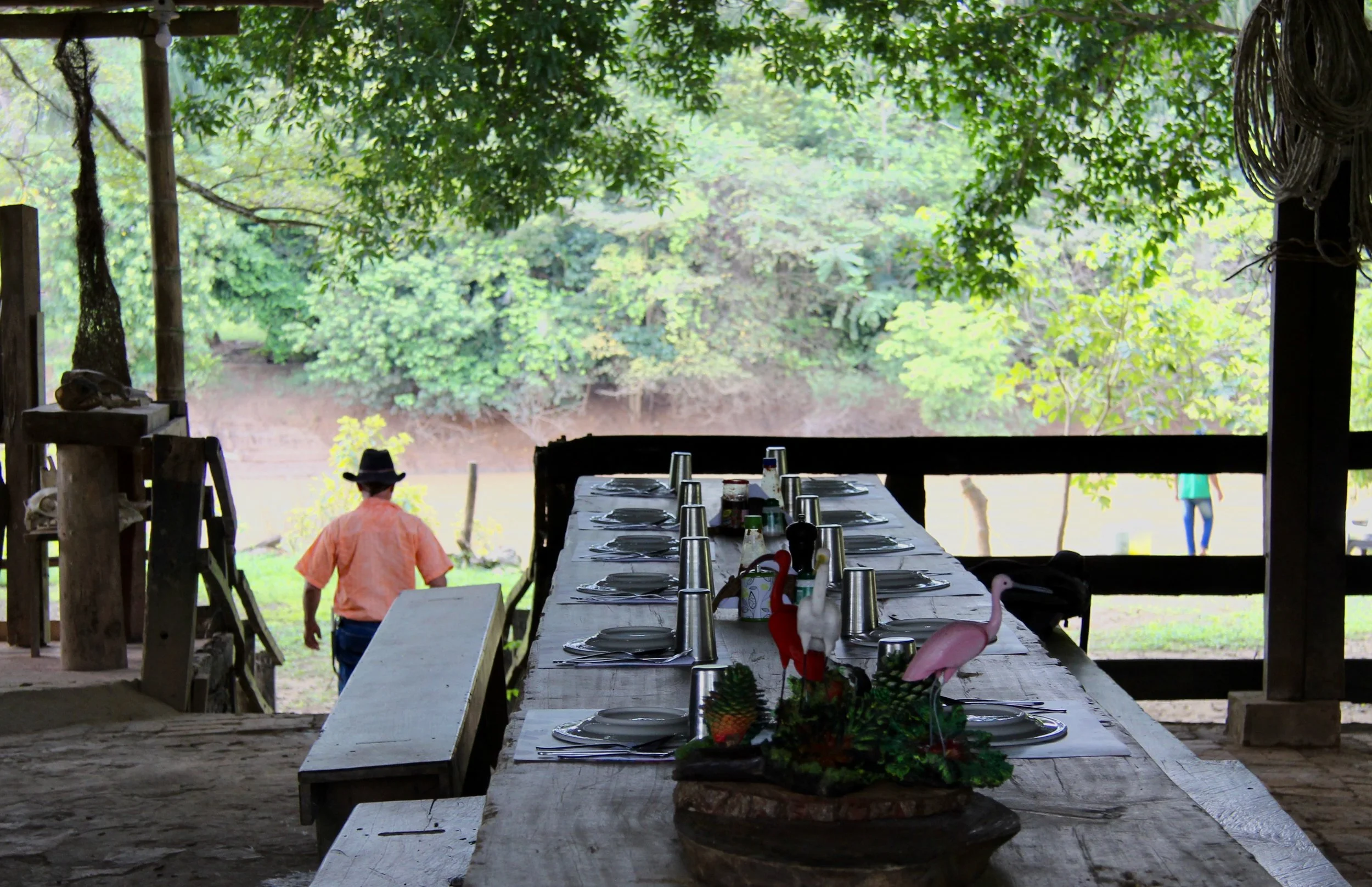 Where we enjoyed breakfast, lunch and dinner and lots of laughs.