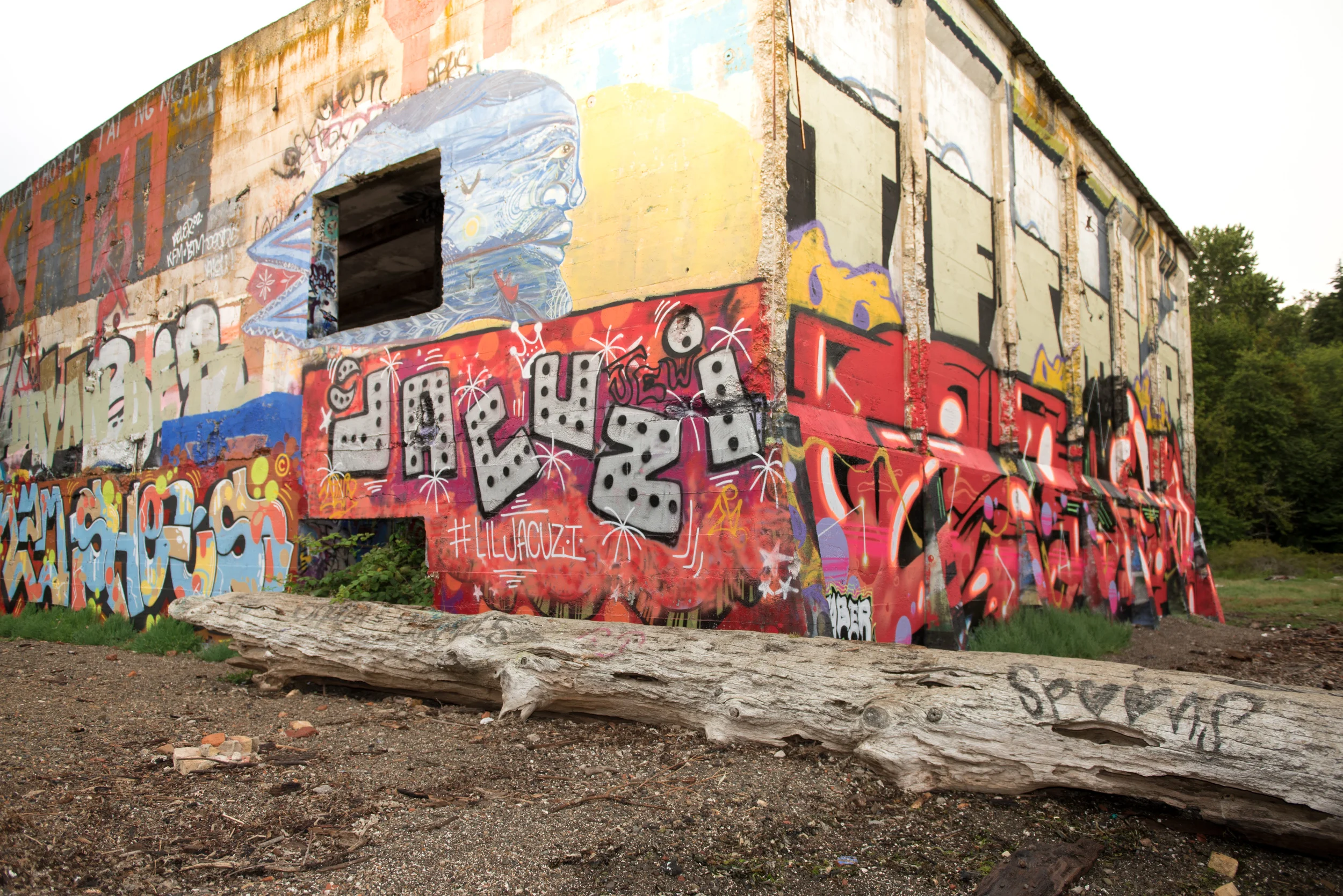 Port Blakely abandoned mill