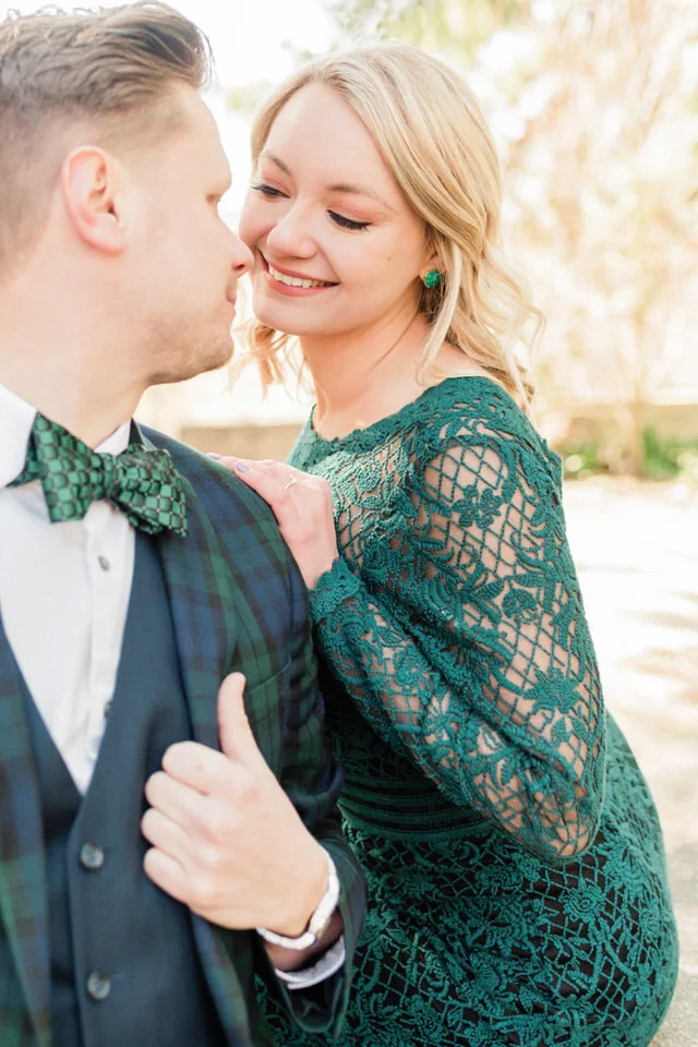 Seattle Park Engagement Session Lace Gown Suit and Tie Formal CServinPhotographs Winter-16.jpg