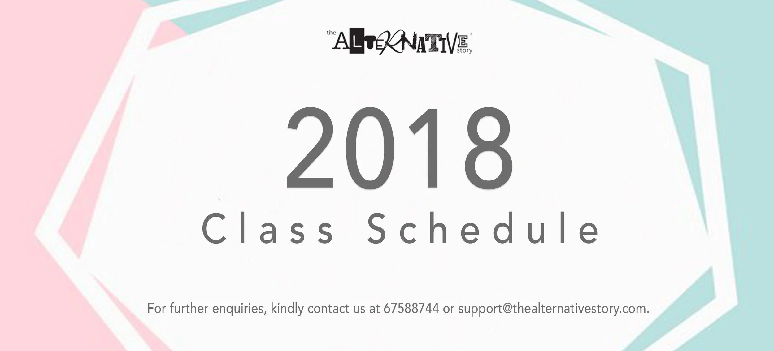 TAS 2018 Class Schedule