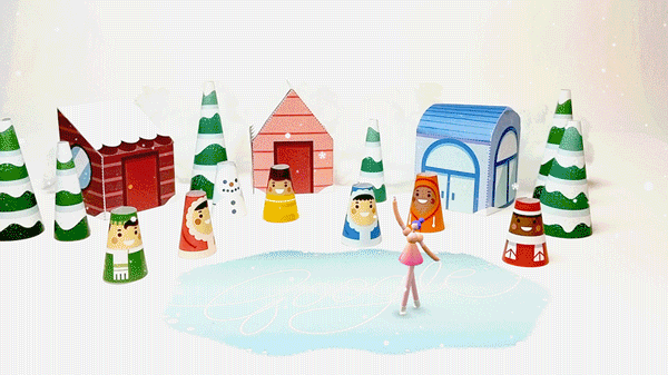 Google "Playground on Ice" Campaign