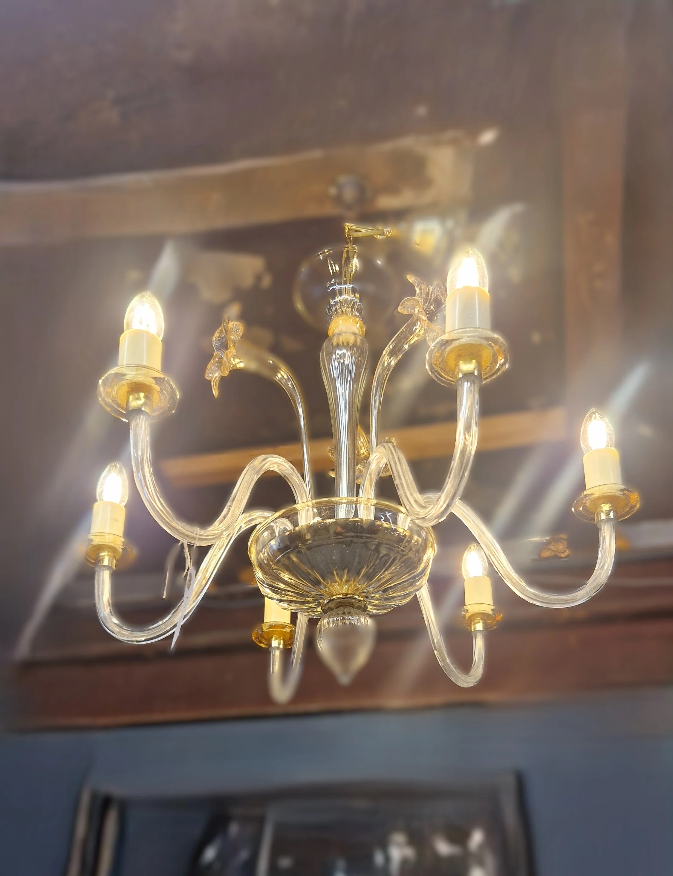 6 arm chandelier 1098