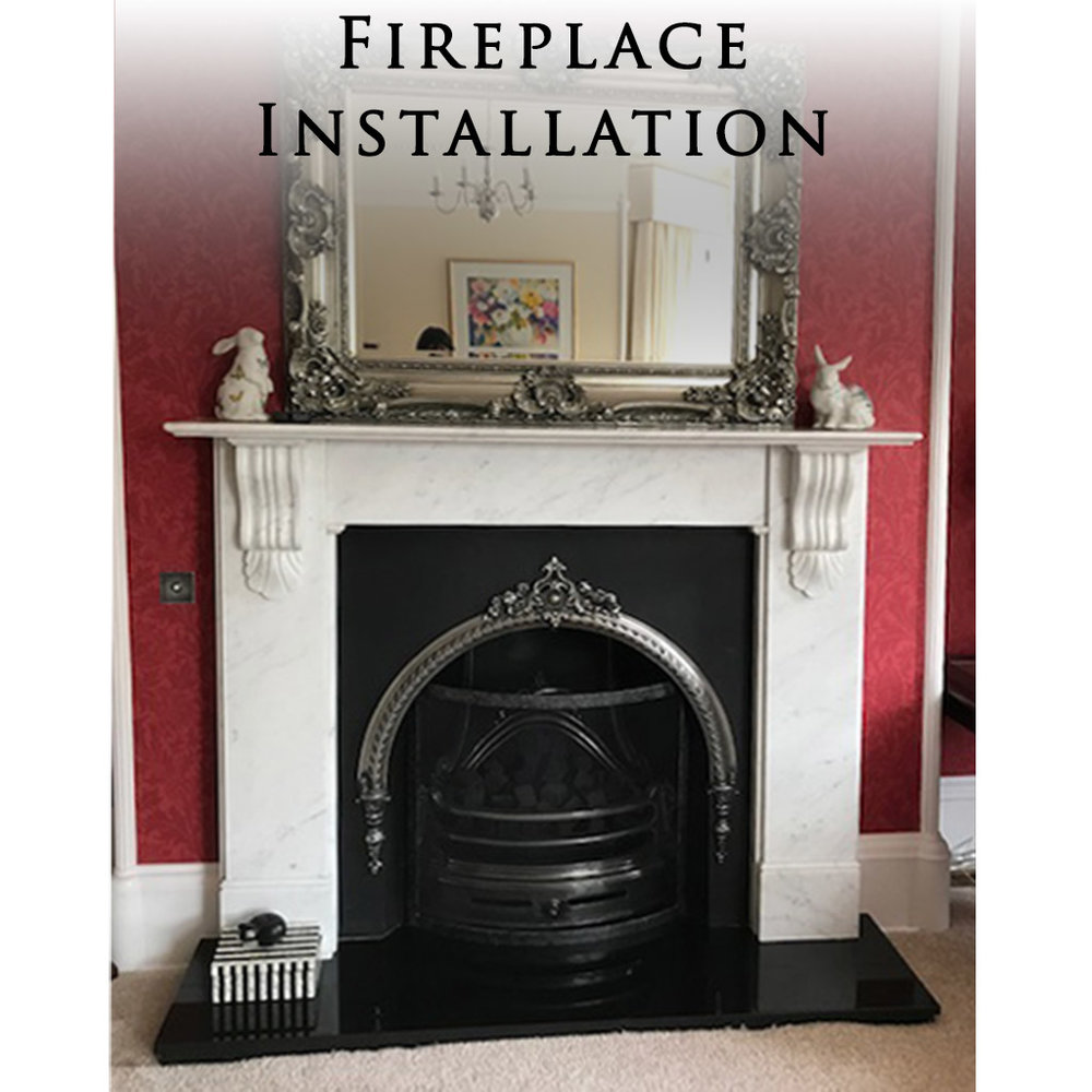 Fireplace And Stove Installation Holyrood Architectural Salvage Fireplace And Stove Installation, Marble Fireplace Restoration Edinburgh