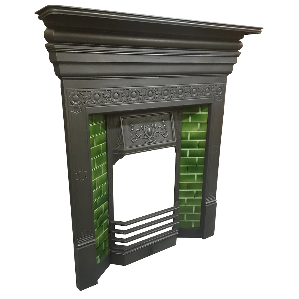 1241 Tiled Combination Fireplace.jpg