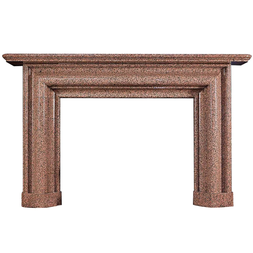 huge granite fireplace, granite mantel, similar in castle, Scotland,
