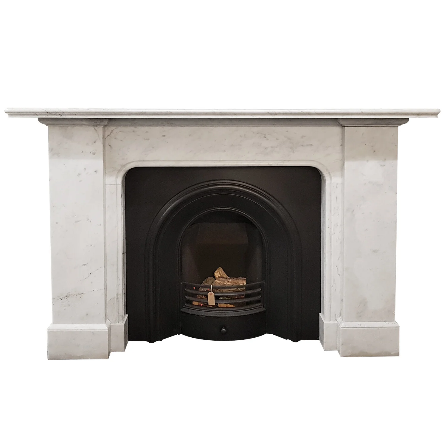 1534 Carrara Marble Mantel.jpg