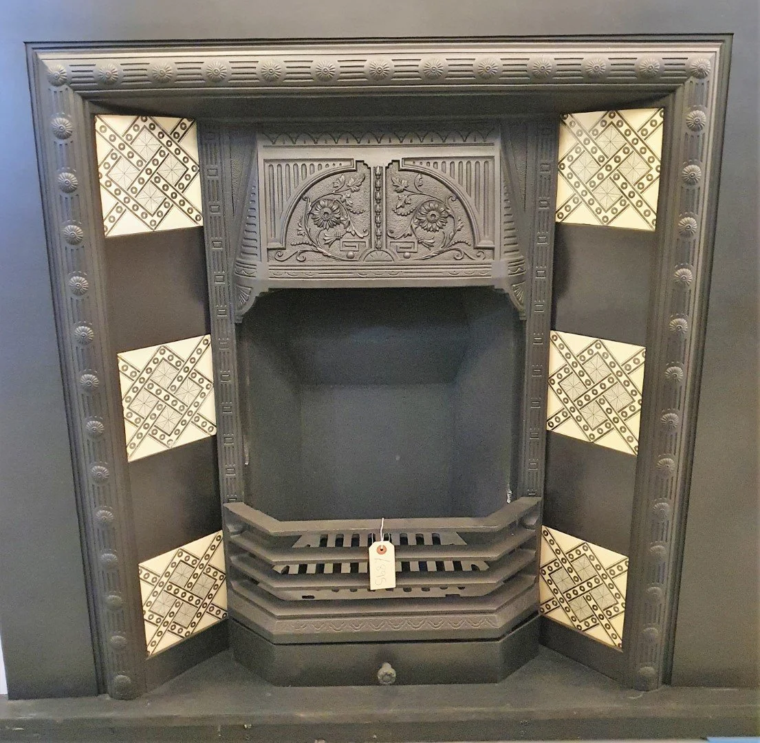 Original tiled insert 0456 — Holyrood Architectural Salvage