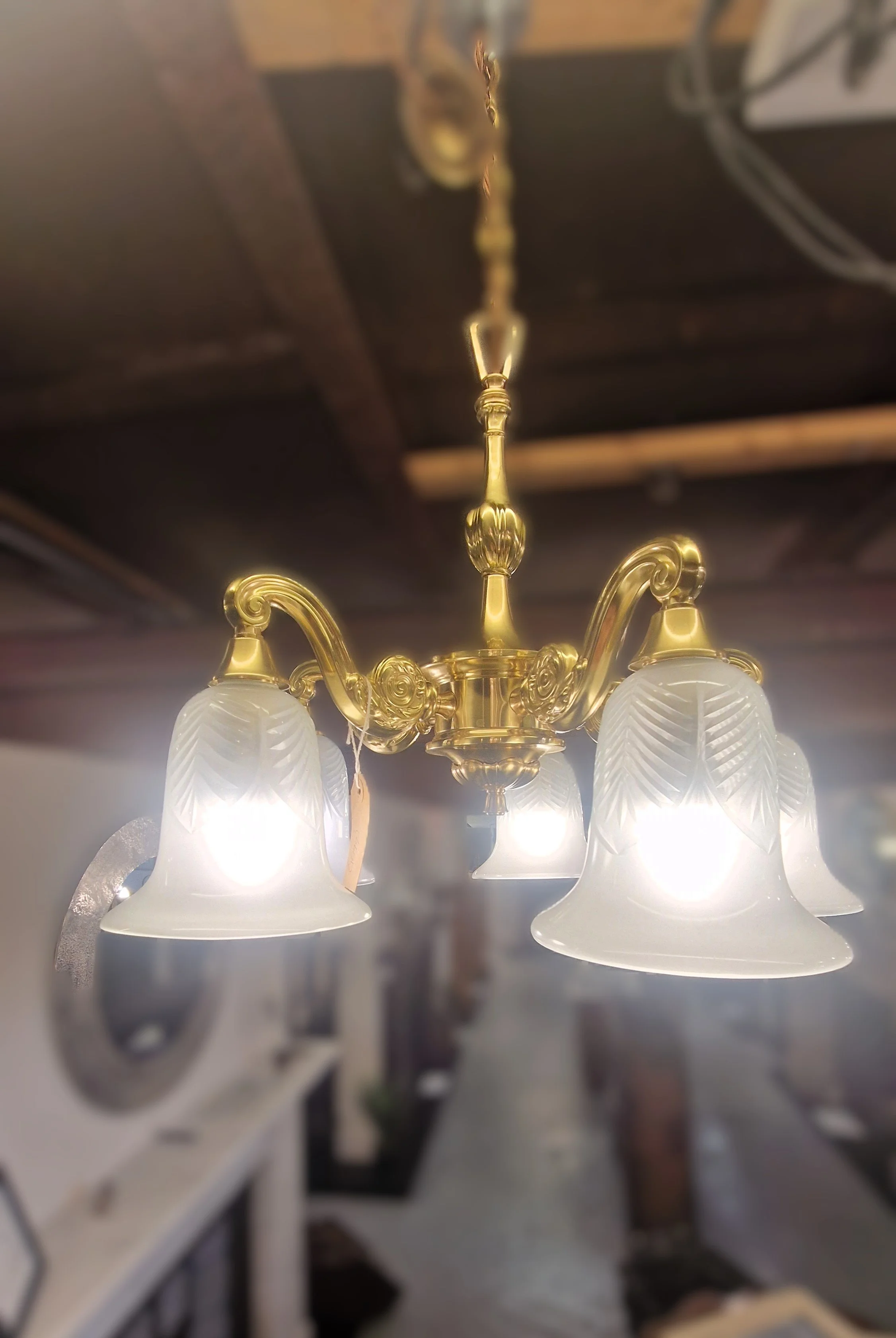 5 arm Chandelier 1099