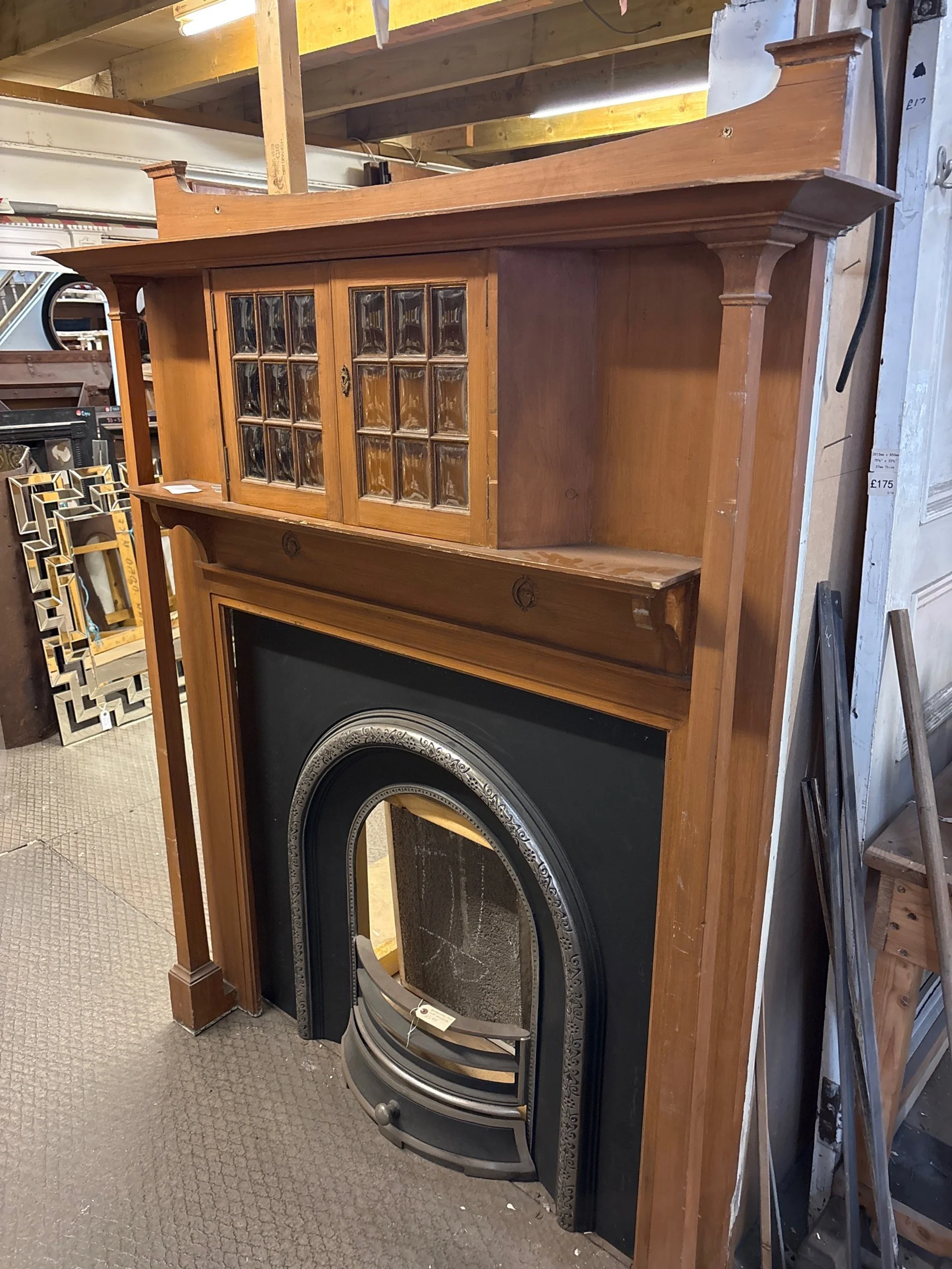 Arts & Crafts fireplace