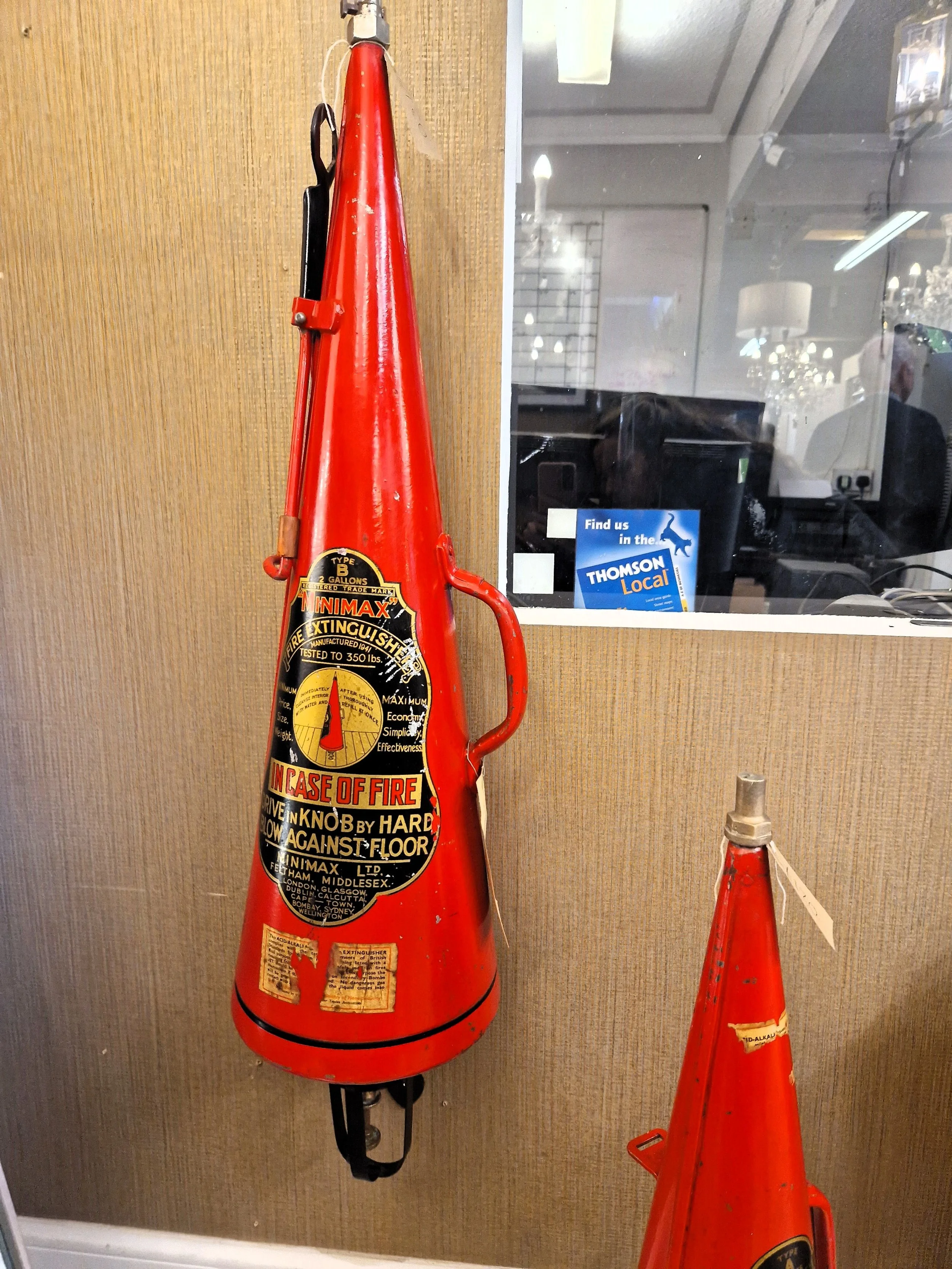 Vintage fire extinguishers 0933