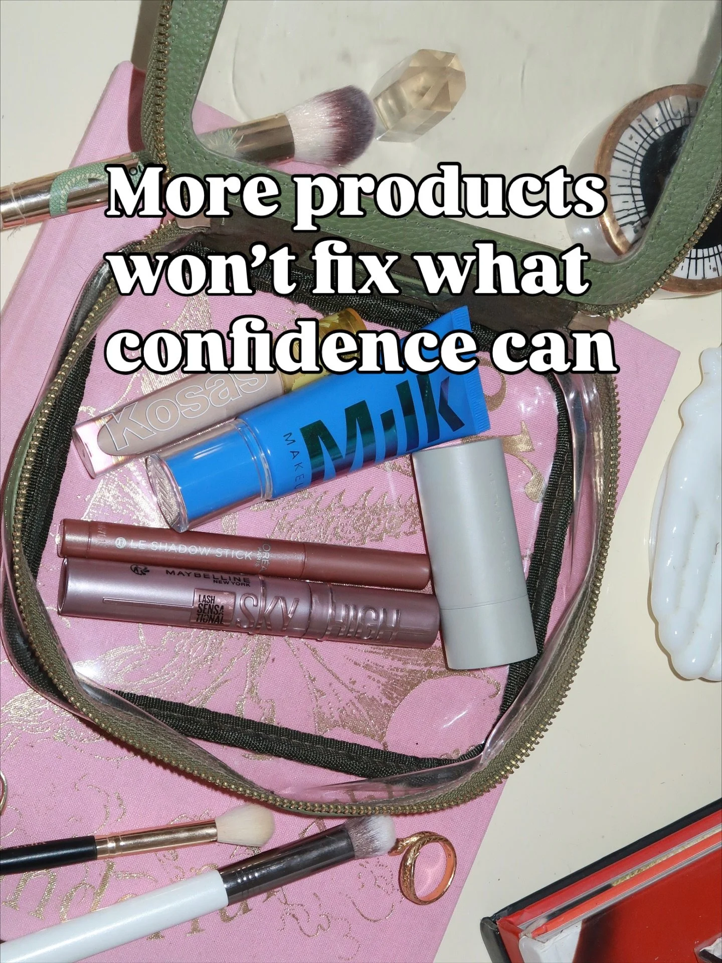 You don&rsquo;t need more makeup, you need to see yourself the way everyone else already does.

If this resonates, follow along for real, confidence-boosting makeup,  made for you, not algorithms.

Tag a friend who needs this reminder today 💘