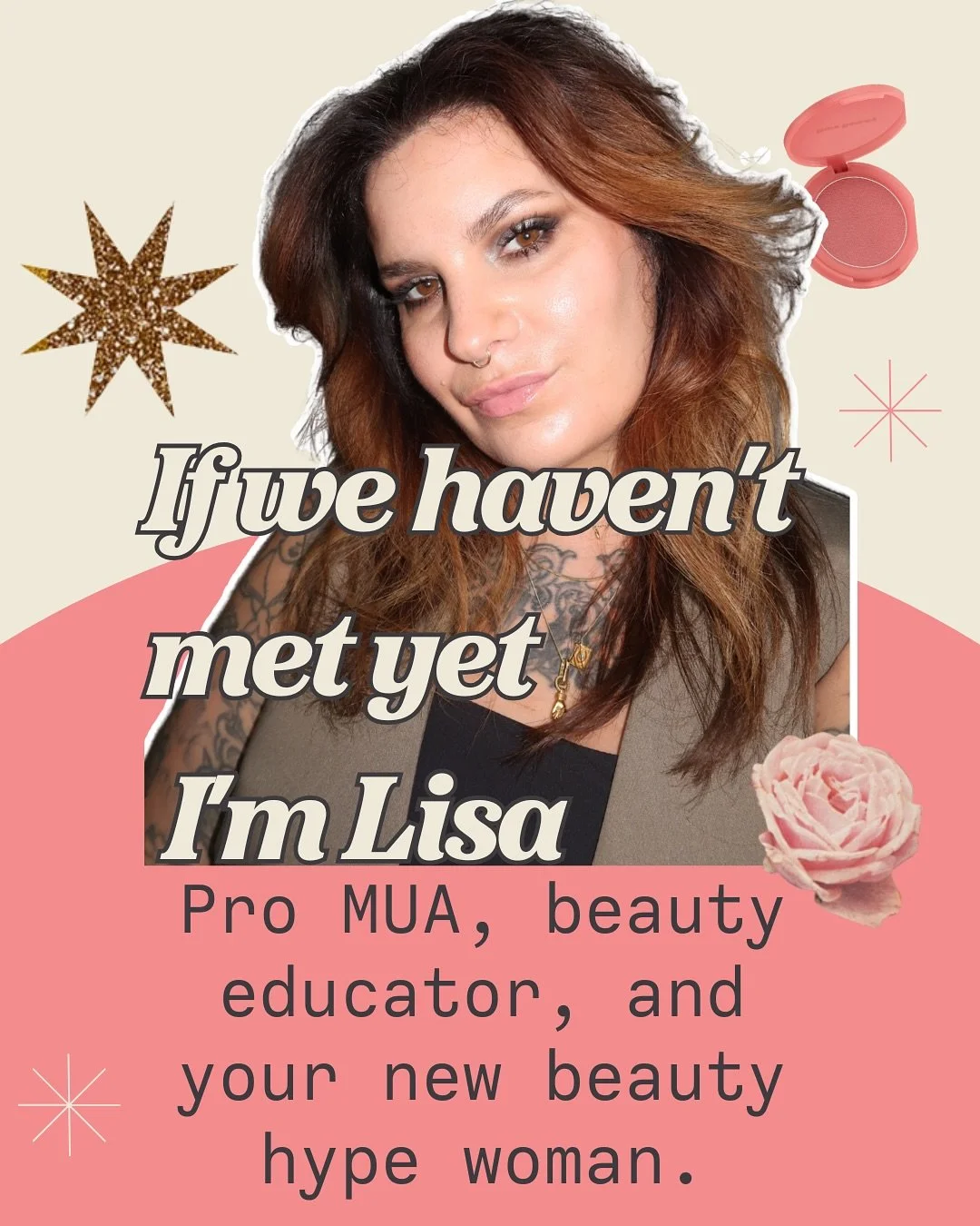 Hi, I&rsquo;m Lisa 💘
I&rsquo;m a makeup artist who believes you don&rsquo;t need more products, just more confidence in how to use them.

This space is for women who want to bring joy back to beauty and feel good in their skin again 💕

If you&rsquo